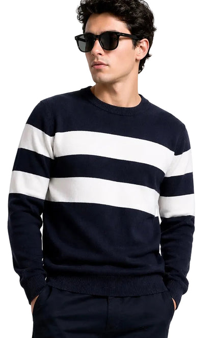 Essential Stripe Navy